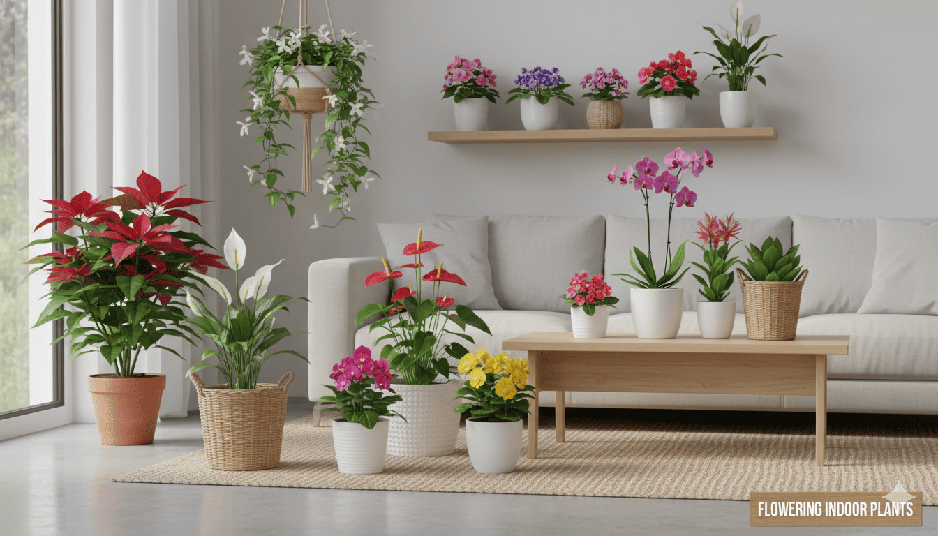 Flowering indoor plants